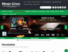 Tablet Screenshot of memorykings.com.pe